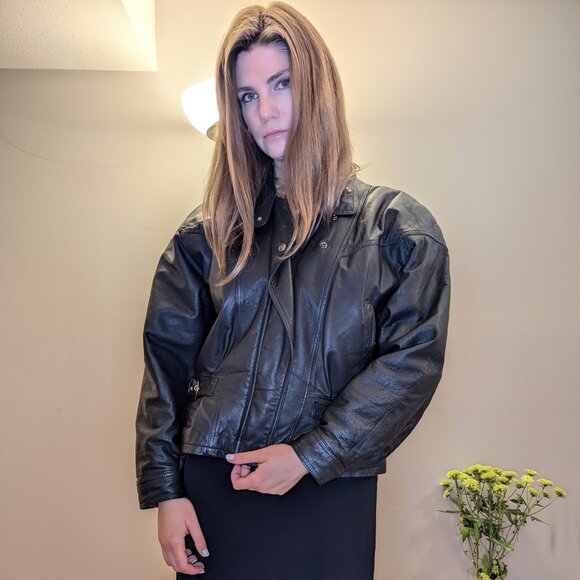 Cosa Nova vintage leather jacket - Picture 3 of 8